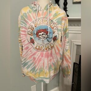 Grateful Dead Tie-Dye Hoodie Festival